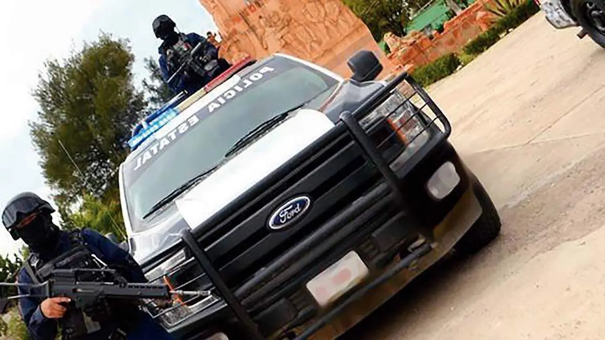 Policías Estatales de Zacatecas enfrentaron a civiles armados en el municipio de Villa García